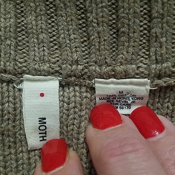 MOTH FOR ANTHRO CARDIGAN - Picture 8 of 8